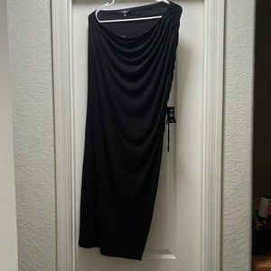 XL Lulus Ribbed Side Slit Skirt